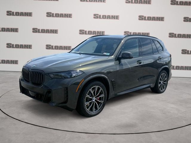 2026 BMW X5 xDrive40i in Gray Metallic — front three-quarter view