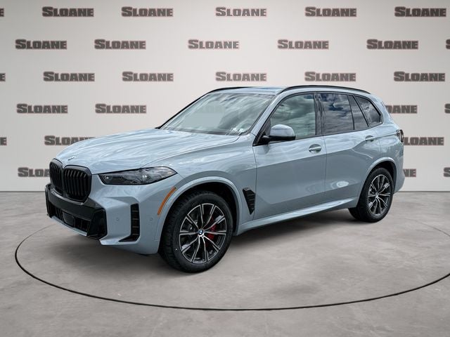2026 BMW X5 xDrive40i in Gray — front three-quarter view