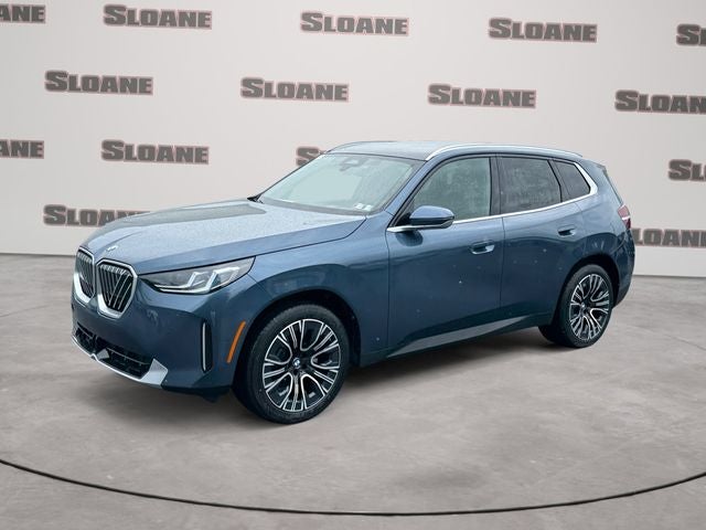 2026 BMW X3 30 xDrive in Blue Metallic — front three-quarter view