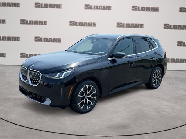 2026 BMW X3 30 xDrive in Black Sapphire Metallic — front three-quarter view