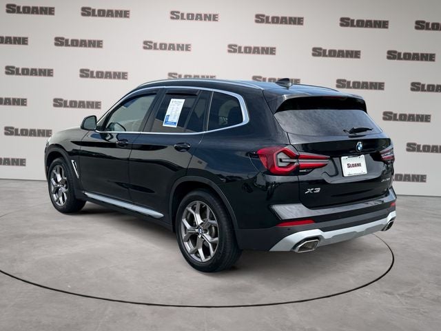 2024 BMW X3 — rear three-quarter view